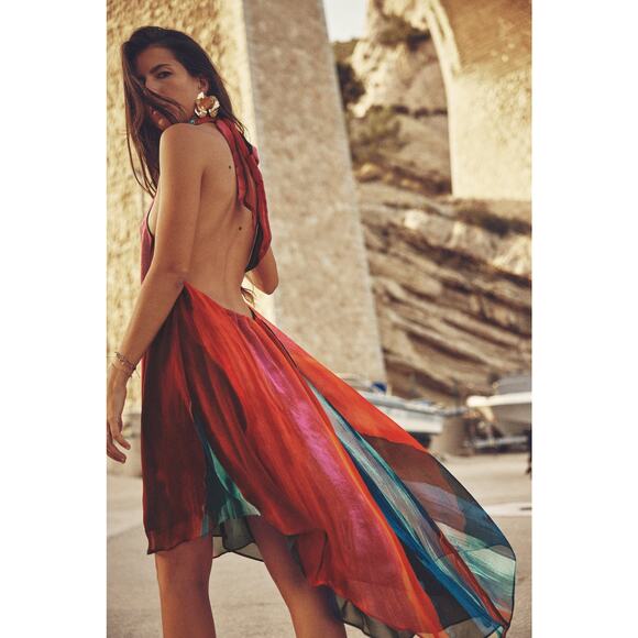 RARE!!! ZARA BLOGGER FAVE!!! Asymmetric Dress NWT - Picture 15 of 16